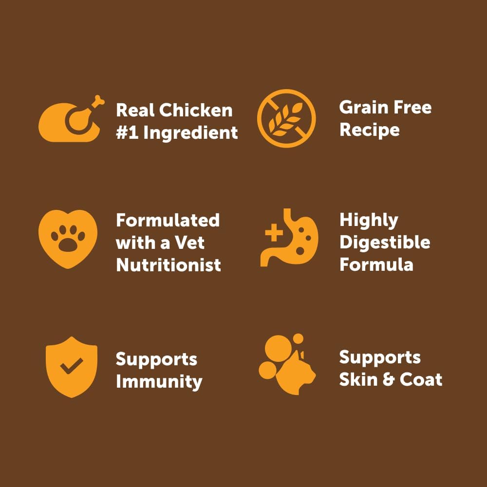 YOUR PET'S KITCHEN Canned Wet Cat Food, Chicken Stew & Herb Flavors - 3 oz Cans (Pack of 24), Made