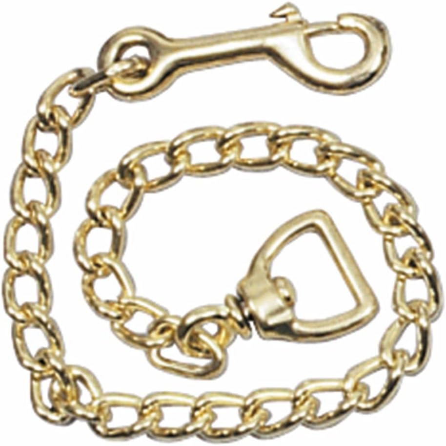Schneiders Heavy Duty Solid Brass Chain for Horses | Convert Ropes & Lunge Lines into Effective