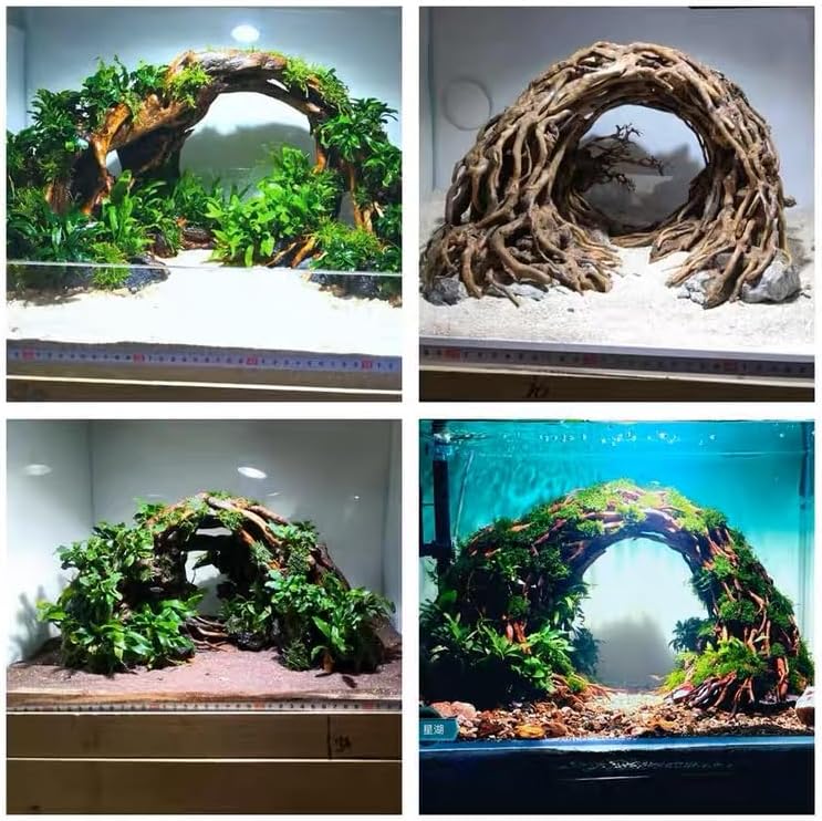 Aquarium Driftwood Centerpiece Aquarium Landscape, Handcrafted!!! Fish Tank hardscape Landscape