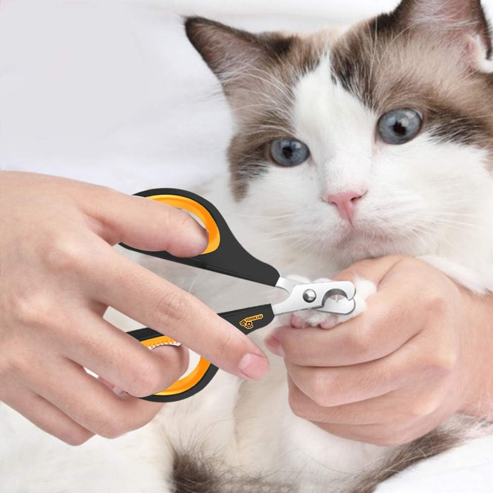 Cat Nail Clipper - Professional Cat Claw trimmer & Cat Claw Clipper - Cat Nail Trimmers Suits All