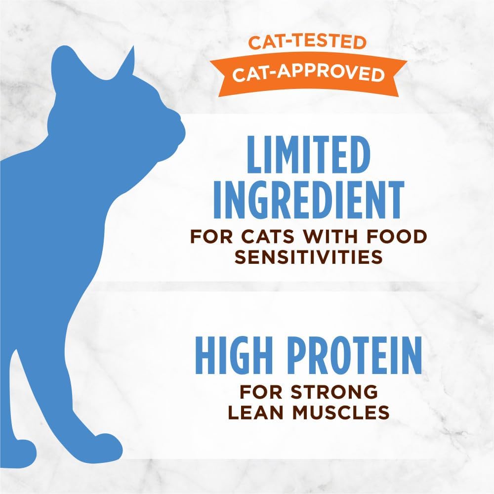 Instinct Limited Ingredient Diet, Natural Wet Cat Food, Grain Free Recipe - Real Turkey, 3 oz. Cans