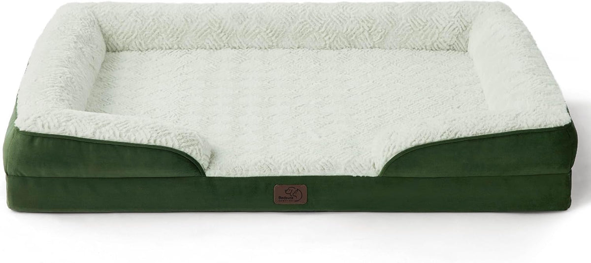 Bedsure Orthopedic Dog Beds Large Sized Dog - Washable Large Dog Cat Bed Waterproof, Comfort Dogs