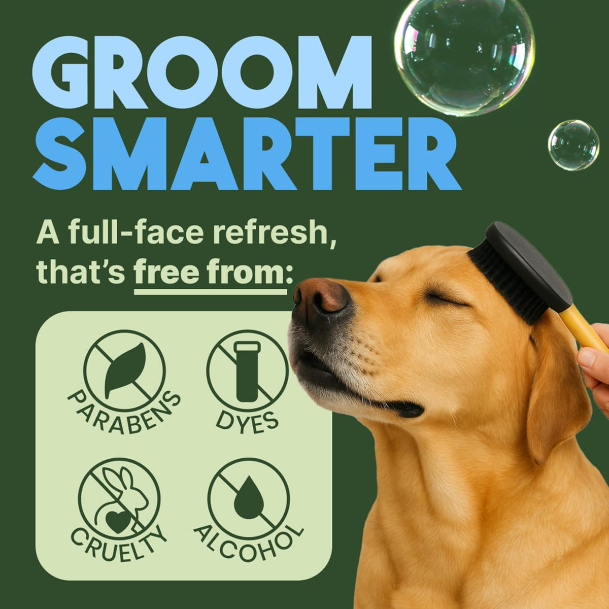 TropiClean Hypoallergenic Waterless Dog Shampoo | Dry Shampoo for Allergies & Sensitive Skin | Safe