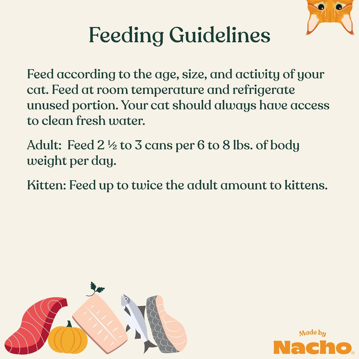 Made by Nacho Flaked Filets Recipe in Bone Broth, Grain-Free Chef's Selects Wet Food for Cats