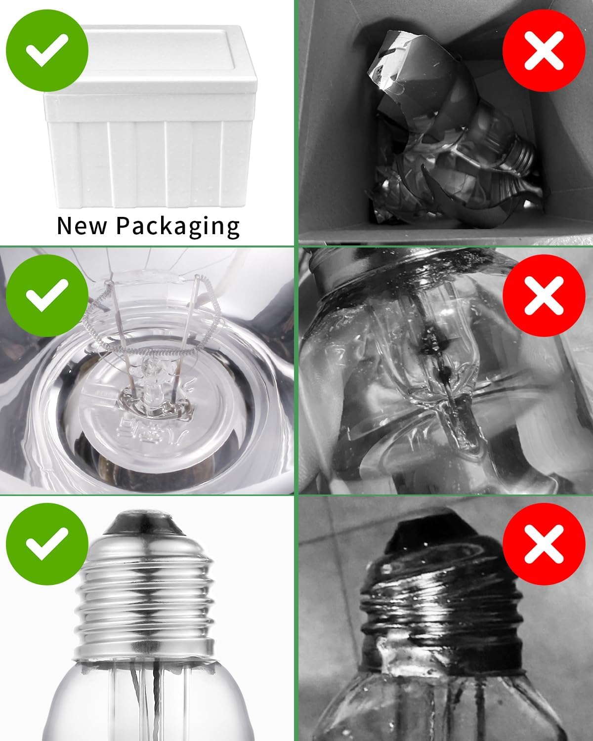 250W Heat Lamp Bulbs, 8000 Hours Rated, R40 Bathroom Shower Incandescent Light Bulb, Infrared