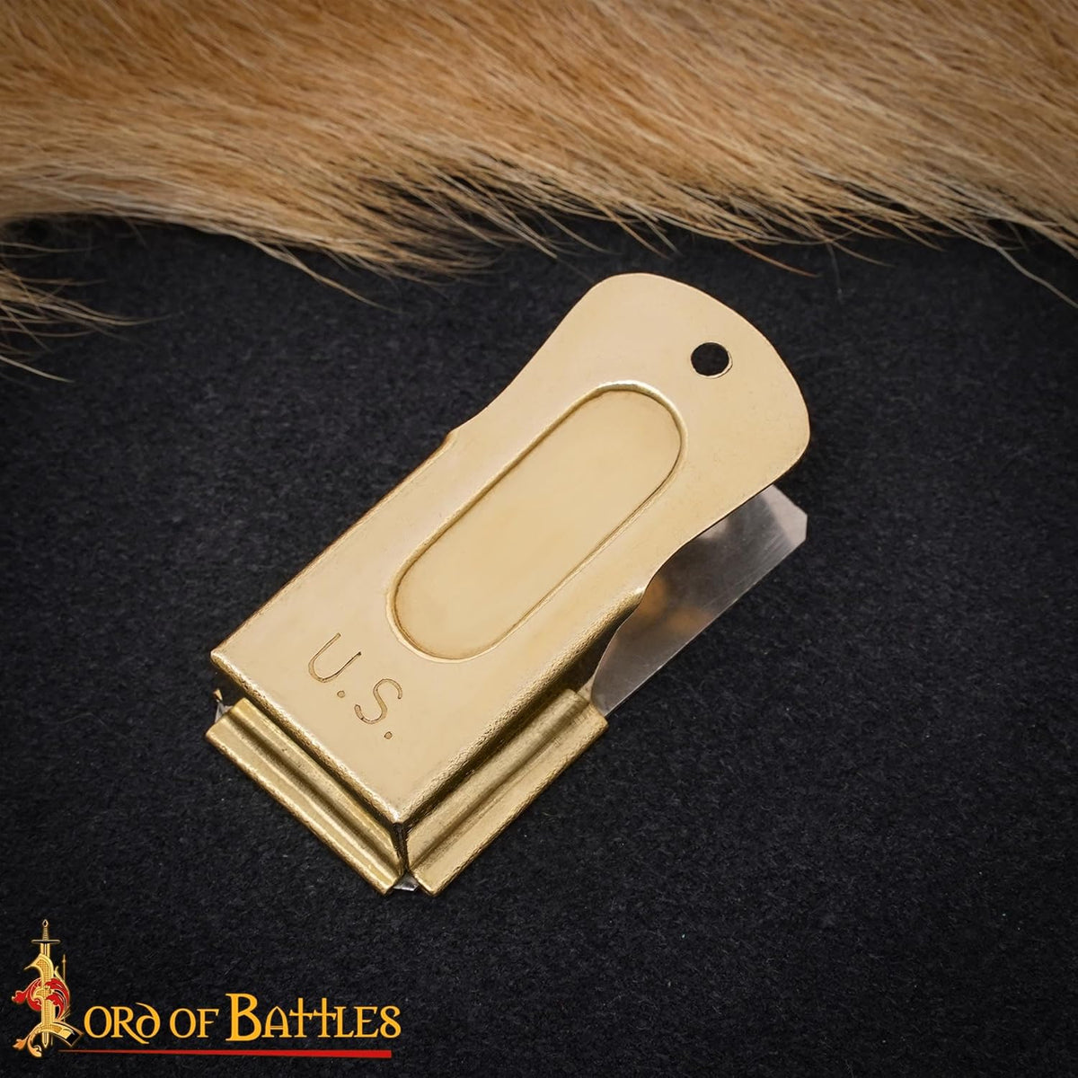 Lord of Battles Pack of 2 U.S. D-Day Paratrooper Brass Cricket Clicker – Historical Reenactment