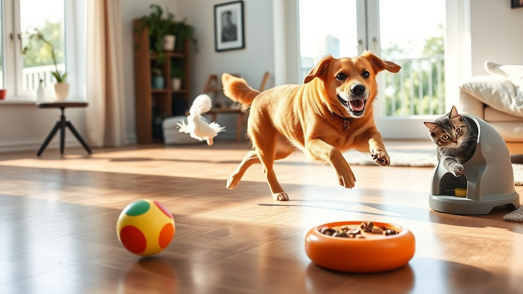 Fit & Happy: A Simple Guide to Healthy Weight Management for Pets ⚡🐾🍏