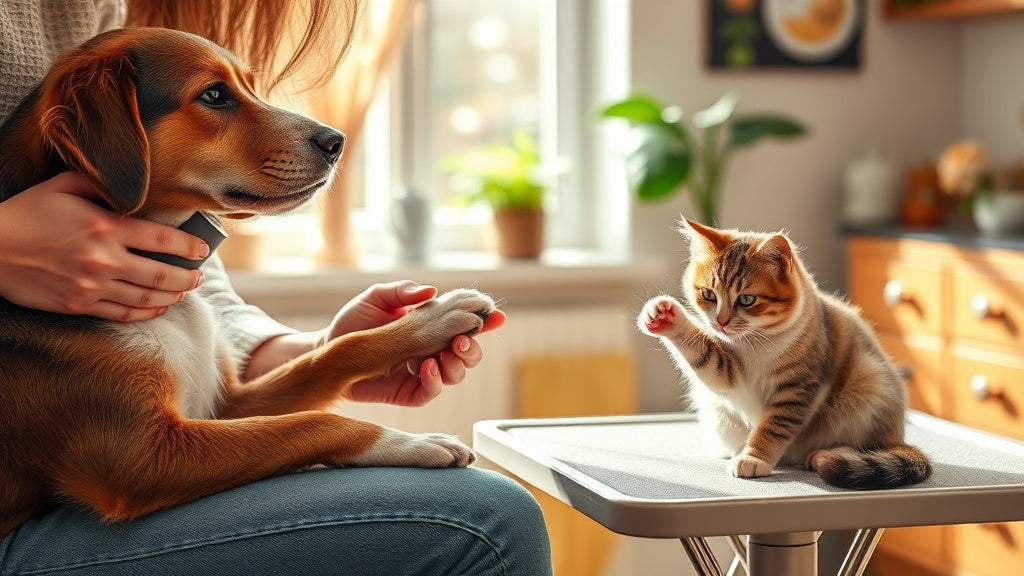Safe & Smooth: A Beginner’s Guide to Pet Nail Care at Home 💅🐾✨