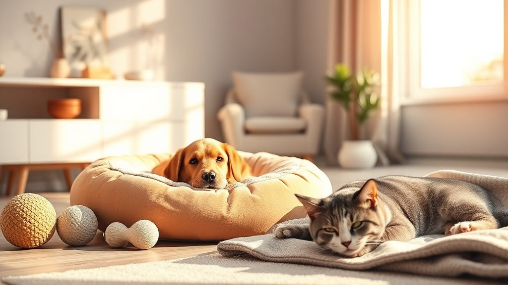 Calm & Cozy: How to Reduce Separation Anxiety in Pets at Home 🏡🐾💛