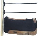 2-Pack Swing Out Blanket Bar: Wall Mounted Horse Blanket Rack & Saddle Pad Holder - Ideal Tack Room