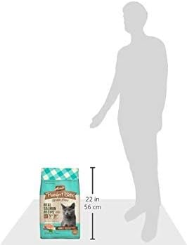 Merrick Purrfect Bistro Grain Free Natural Dry Cat Food For Adult Cats, Real Salmon And Sweet