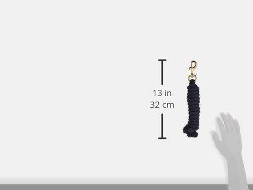 Weaver Equine Performance Lead Rope, Long Horse Lead Rope with Quick Halter Attachment, Soft