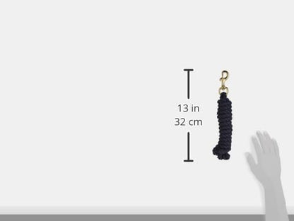 Weaver Equine Performance Lead Rope, Long Horse Lead Rope with Quick Halter Attachment, Soft
