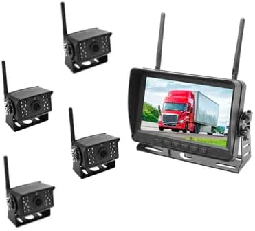 FalconEye Electronics 2nd Generation 200-300Ft Wireless Range Backup Camera for Trucks, Fleets. HD