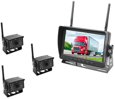 FalconEye Electronics 2nd Generation 200-300Ft Wireless Range Backup Camera for Trucks, Fleets. HD
