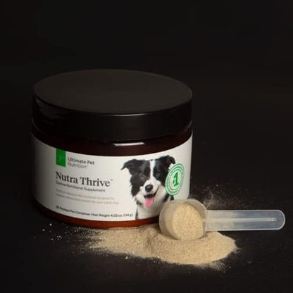 Ultimate Pet Nutrition Nutra Thrive Canine, 40-in-1 Nutritional Powder Supplement for Dogs with