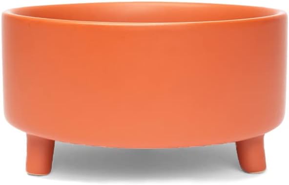 Waggo Uplift Ceramic Dog Bowl for Small Medium and Large Breeds - Heavyweight and Durable Pet Food