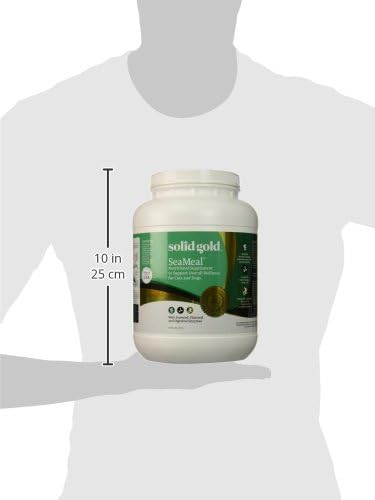 Solid Gold Cat & Dog Multivitamin Powder - Kelp Powder, Omega 3 & Vitamins for Dental, Digestive