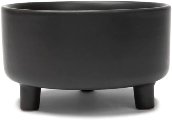 Waggo Uplift Ceramic Dog Bowl for Small Medium and Large Breeds - Heavyweight and Durable Pet Food