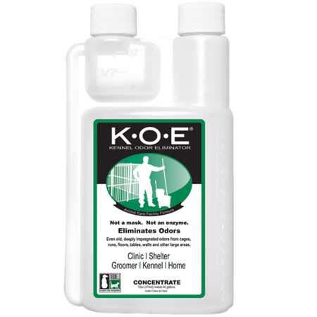 Odorcide, Thornell KOE Kennel Odor Eliminator Concentrate, Great for Cages, Runs, Floors & More