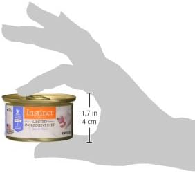Instinct Limited Ingredient Diet, Natural Wet Cat Food, Grain Free Recipe - Real Turkey, 3 oz. Cans
