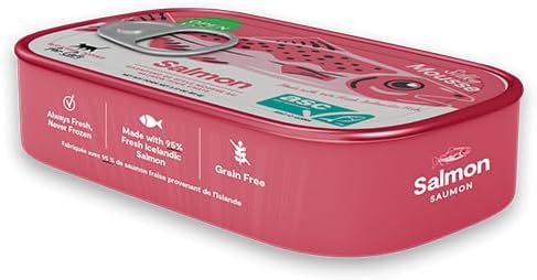 Open Farm, Canned Cat Food Topper, Silky Mousse Made with 95% Responsibly Sourced Icelandic Fish