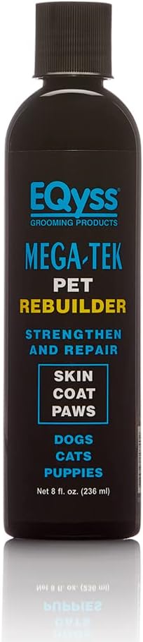 EQyss Mega-Tek Pet Rebuilder - Strengthen & Repair Dry Damaged Coat, Nose, Skin, Cracked Paw Pads