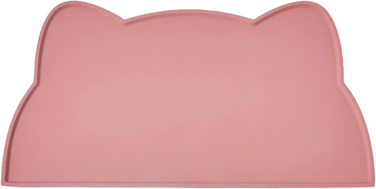 Cat Food Mat, Silicone Pet Feeding Mat for Floor Non-Slip Waterproof Dog Water Bowl Tray Cushion