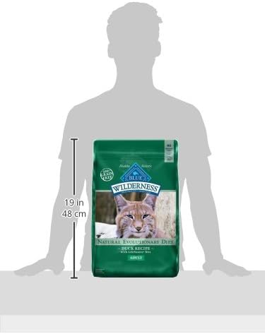 Blue Buffalo Wilderness Healthy Adult Dry Cat Food, Supports Health and Wellness, High-Protein &