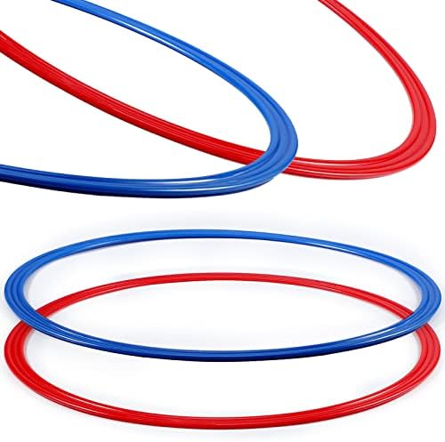 Libima Obstacle Course Ring Set Exercise Hoop Large Hoop Plastic Toys Playground Toys for