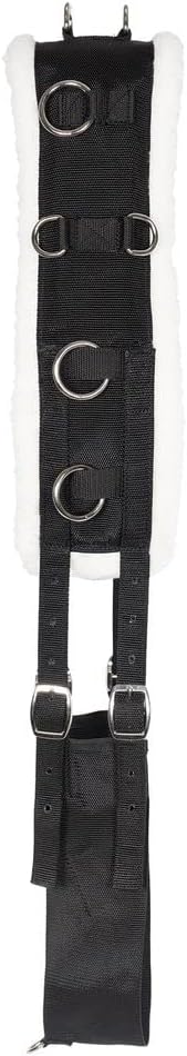 Dura-Tech Fleece Lined Training Surcingle for Horses | Essential for Lunging Work | Comfortable