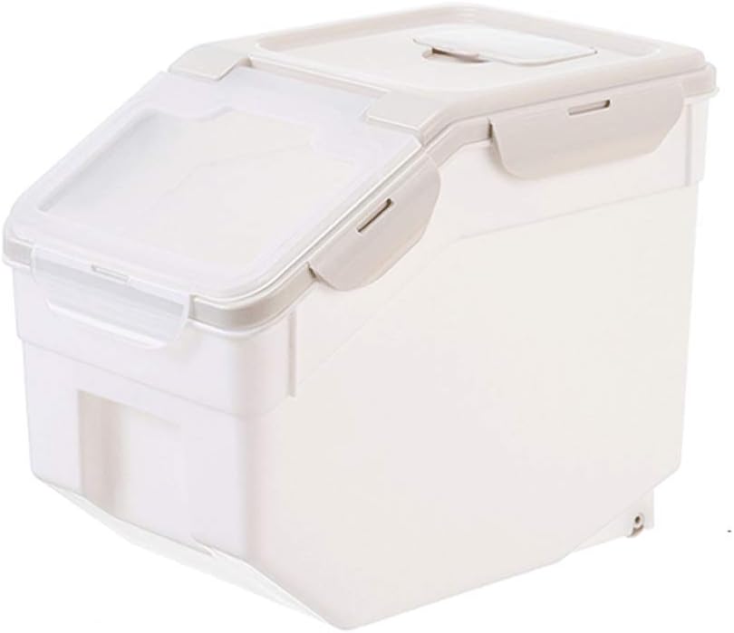 WINIAER Airtight Food Storage Containers, Large Capacity Pet Food Storage Container, Kitchen Pantry