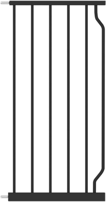 Extra Wide Baby Gate With 14.17in Extensions - Walk Through Pressure Mount Auto Close Child Safety
