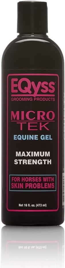 EQyss Micro-Tek Equine Itch Relief Gel - Soothes Irritated Skin, Stops Itching, Scratching, Rubbing