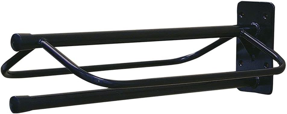 Saddle Rack with Pad Bar for Horse Enthusiast | Heavy-Duty Saddle Rack Wall Mount | Western &