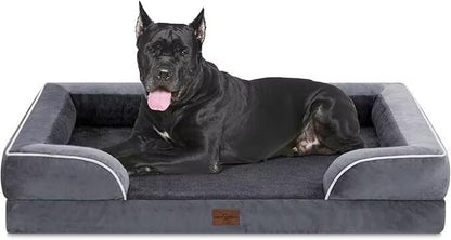 Comfort Expression Waterproof Orthopedic Foam Dog Beds, XXL Orthopedic Dog Beds for Extra Large