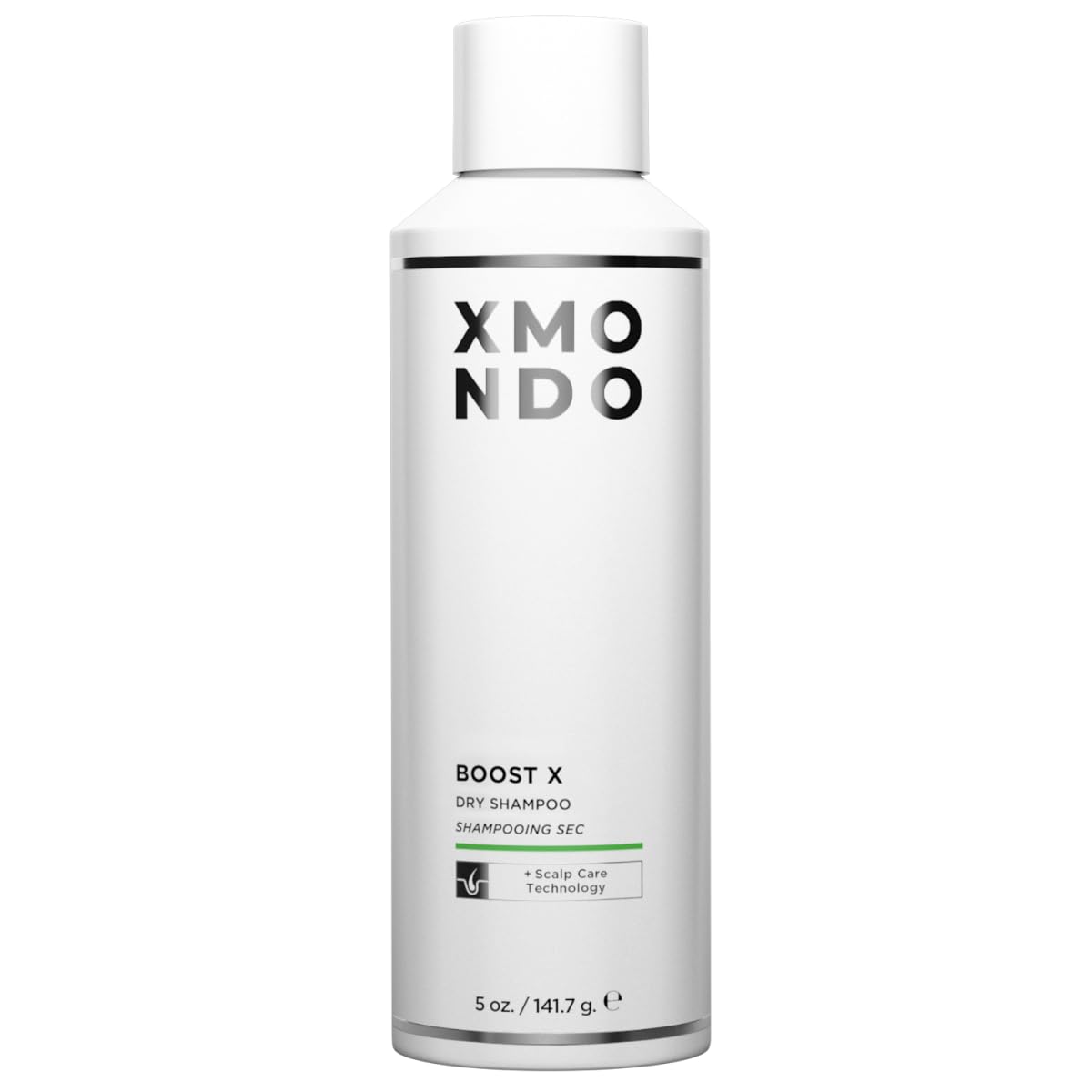 XMONDO Hair BOOST X Dry Shampoo, Zero Residue, Formulated with Saw Palmetto to Promote Scalp Care