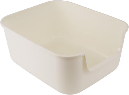 Large Cat Litter Box with High Sides,Cat Boxes for Indoor Cats,Cat Litter Pan for Kitty,Litter Box