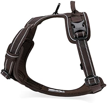 TRUE LOVE Adjustable No-Pull Dog Harness Reflective Pup Vest Harnesses Comfortable Control