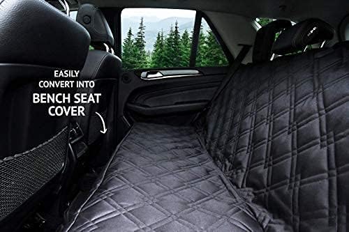 Bulldogology Dog Car Seat Cover for Back Seat 58"x56" Waterproof Pet Seat Cover SUV - Seat Cover