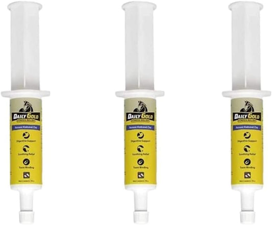 Redmond Daily Gold Natural Healing Clay for Gastric Ulcers in Horses (Stress Relief Pre-Race Paste)
