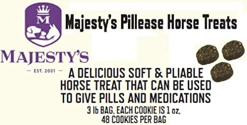 Majesty's PillEase Horse Treats | A Delicious Soft and Pliable No Bake Cookie Horse Treat | Makes