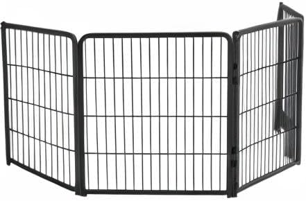 FXW Homeplus Unleashed Indoor Dog Playpen - Stress-Free and Safe Play, Heavy Duty 32 Inch 4 Wire