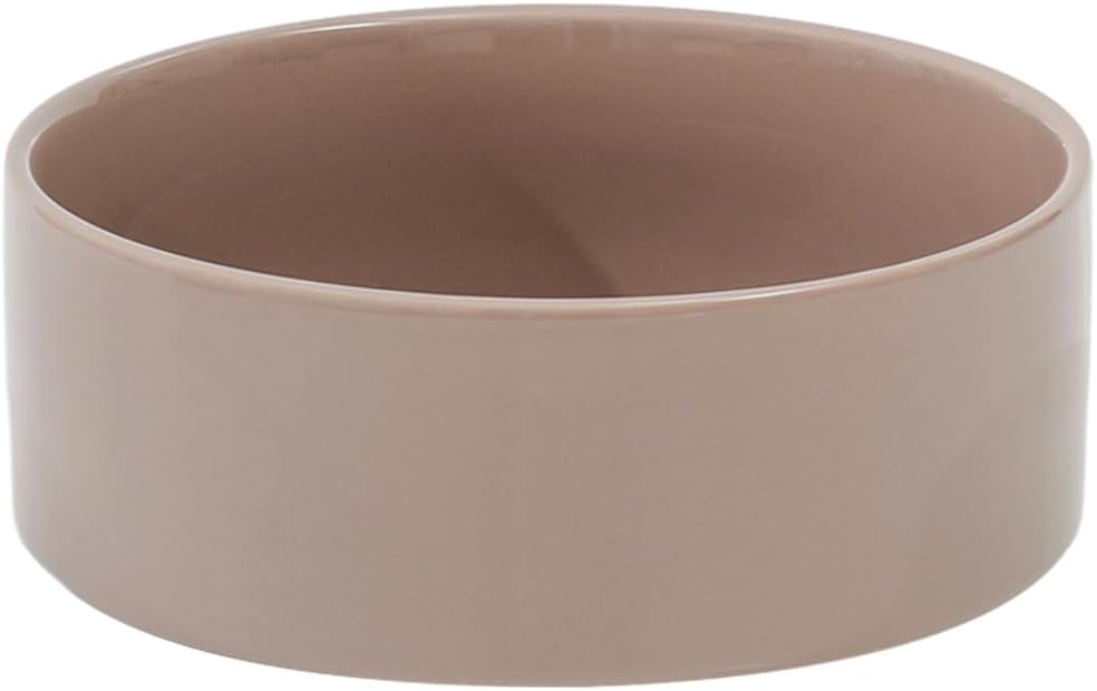Ceramic 7.3inch Dog Bowl, Food and Water Bowl for Medium Breed Dog, Pet Feeder for Replacement