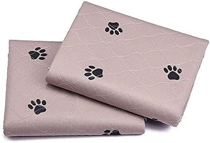 Washable Dog Pee Pads with Puppy Grooming Gloves,Puppy Pads,Reusable Pet Training Pads,Large Dog