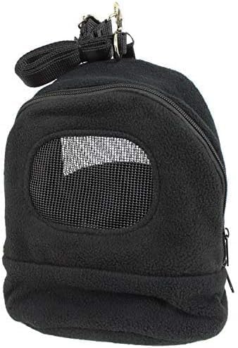 Kucci Carry Pouch - Fleece Travel Bonding Carrier Bag - for Sugar Gliders, Squirrels, Marmosets