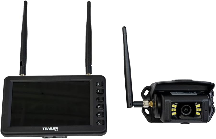 Trailer Life Pathway 5" Wireless Backup Camera System | Lag-Free Transmission | Ultra-Bright IPS