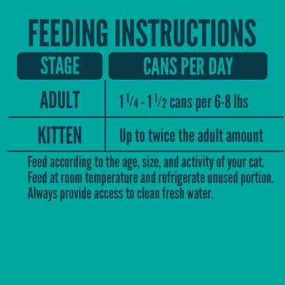 A Strong Heart Canned Wet Cat Food, Whitefish & Tuna Dinner Paté - 5.5 oz Cans (Pack of 24), Made