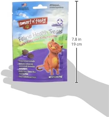 Emerald Pet Feline Health Chews Hairball Support — Natural Grain Free Feline Hairball Control Chews
