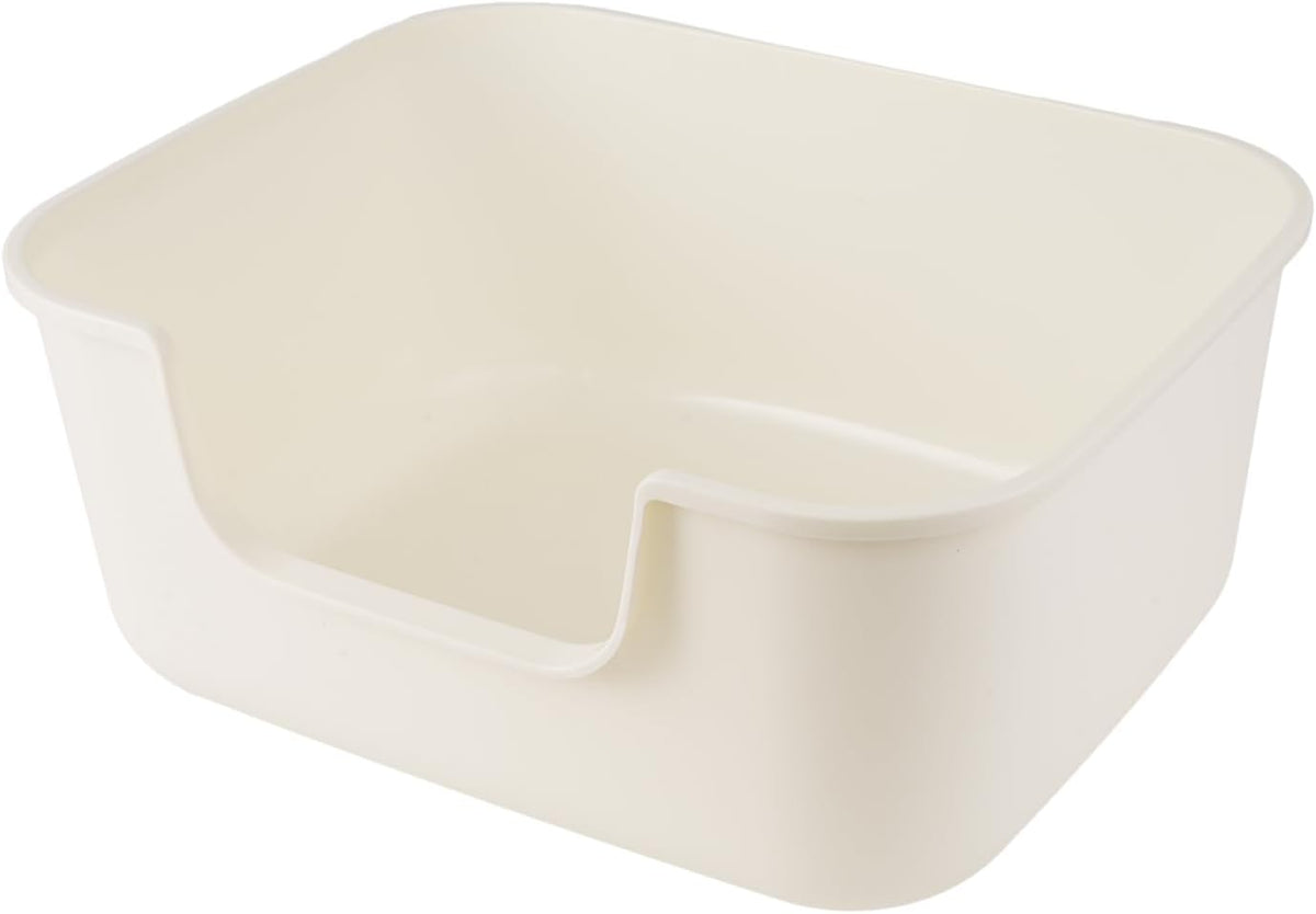 Large Cat Litter Box with High Sides,Cat Boxes for Indoor Cats,Cat Litter Pan for Kitty,Litter Box